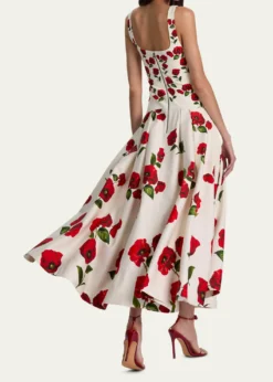 ALICE + OLIVIAAdley Drop-Waist Maxi Dress