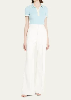 ALICE + OLIVIADylan Vegan Leather Wide-Leg Pants