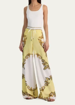ALICE + OLIVIAGolden Coast Ojai Wide-Leg Pants
