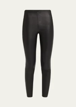 ALICE + OLIVIALennox Mid-Rise Leather Leggings