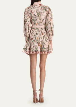ALICE + OLIVIALucy Belted Mini Shirtdress