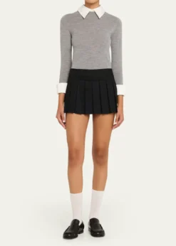 ALICE + OLIVIAPorla Collared Sweater