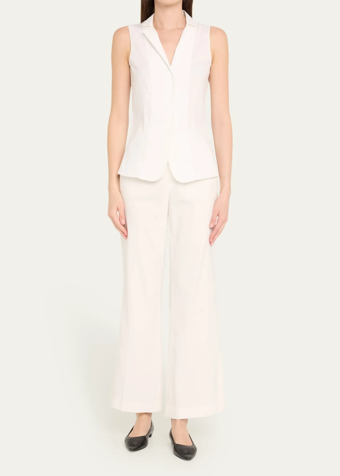 ALICE + OLIVIAQuinn High-Rise Ankle Kick Flare Pants