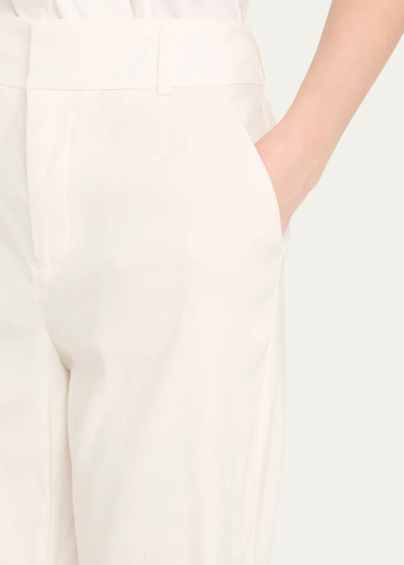 ALICE + OLIVIAQuinn High-Rise Ankle Kick Flare Pants