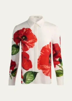 ALICE + OLIVIAWilla Placket Top