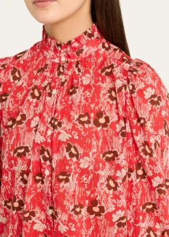Alix of BohemiaArtemis Printed Long-Sleeve Blouse