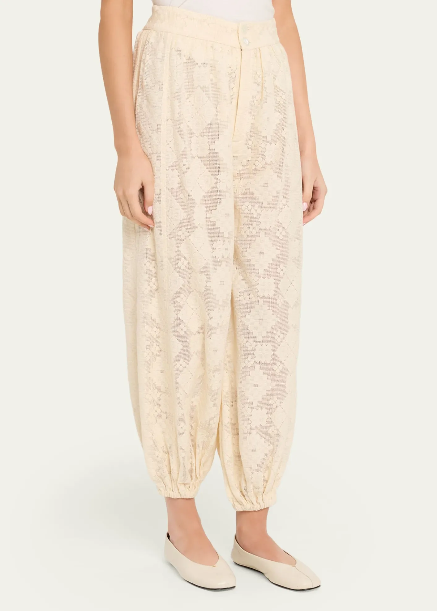 Alix of BohemiaMargot Eyelet Joggers