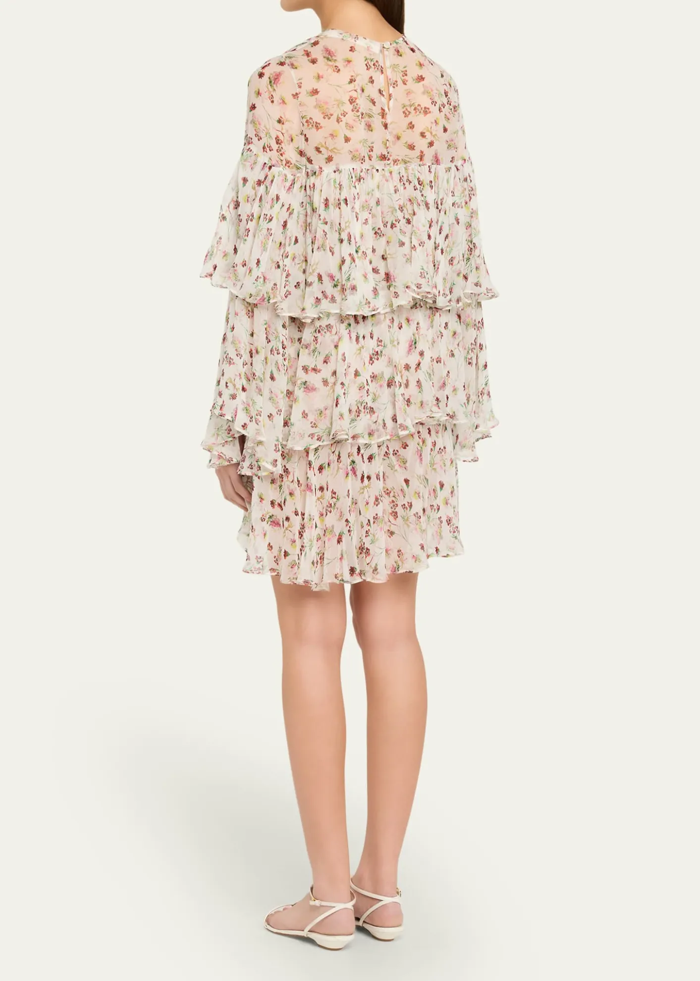 Alix of BohemiaVienna Wild Garden Tiered Mini Dress
