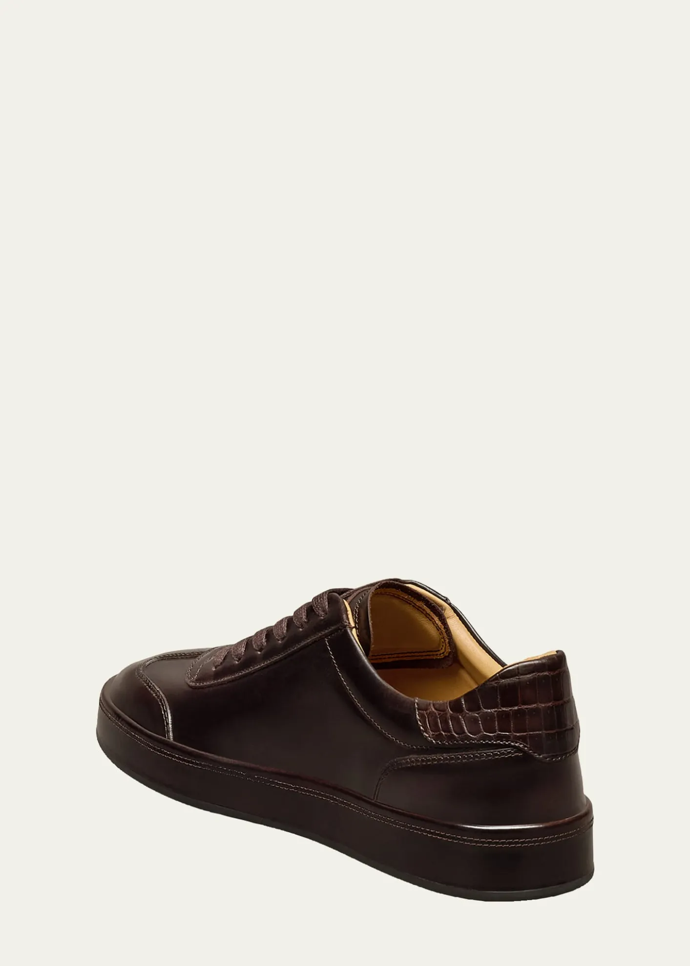 Allen EdmondsMen's Hawthorne Leather T-Toe Low-Top Sneakers