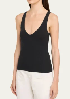 All ThreeClaire Ribbed Tank Top