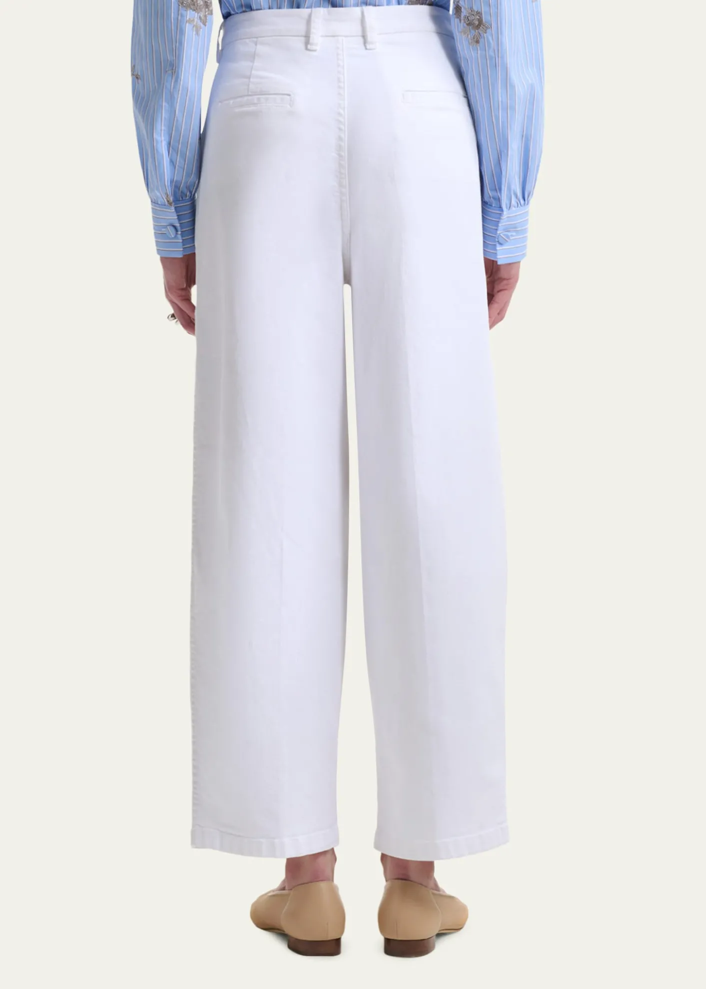 AltuzarraDash Pleated Wide-Leg Jeans