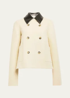 AltuzarraHarburg Cropped Double-Breasted Jacket