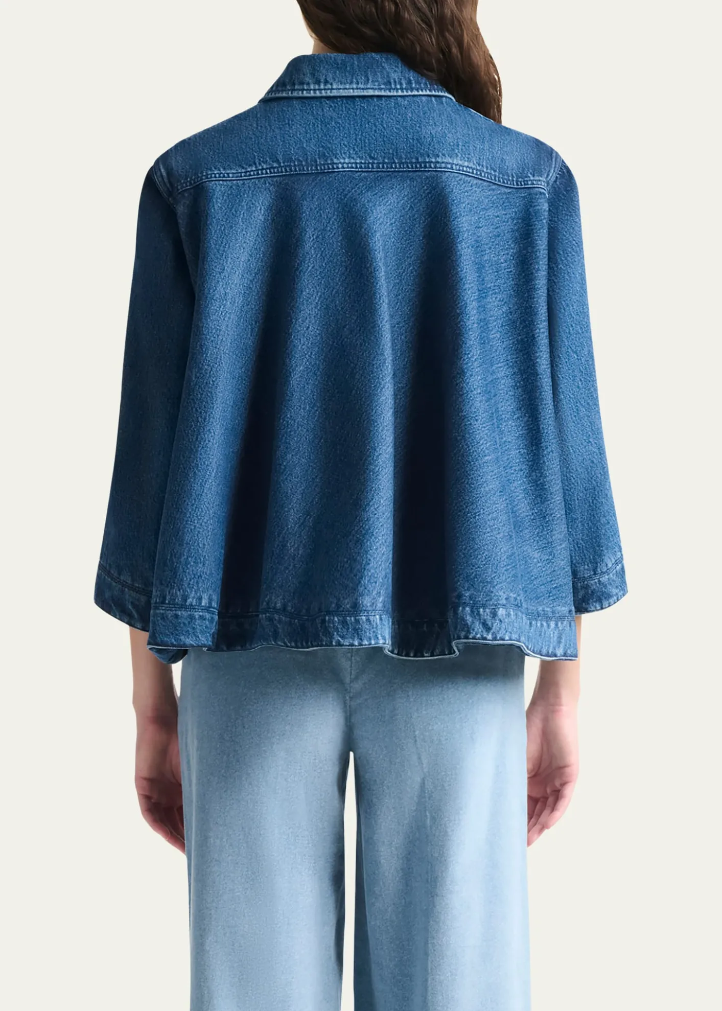 AltuzarraHayden Denim Double-Breasted Jacket