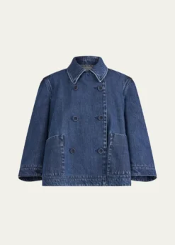 AltuzarraHayden Denim Double-Breasted Jacket