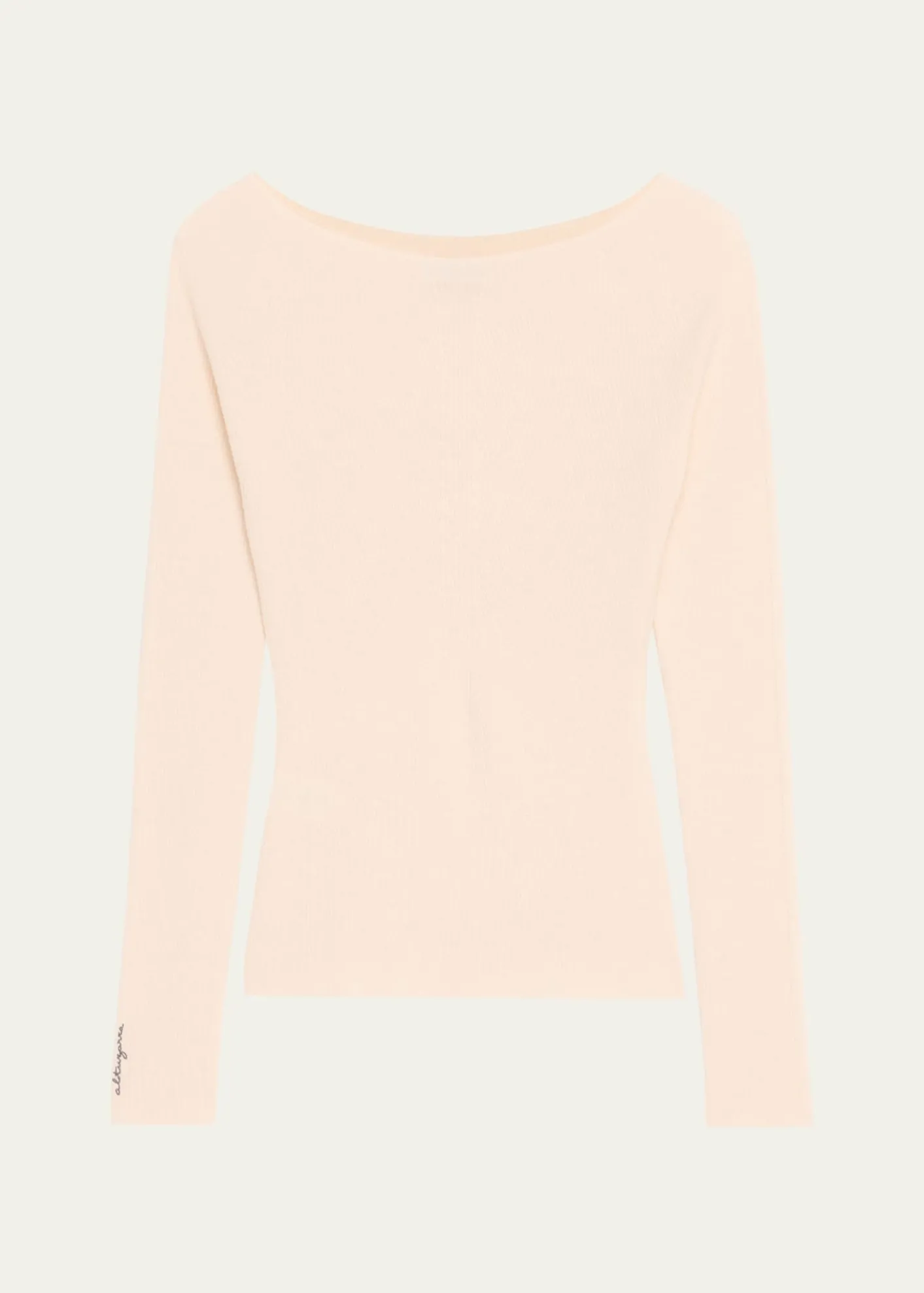 AltuzarraLee Boat-Neck Long-Sleeve Cashmere Sweater