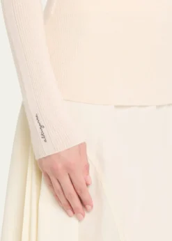 AltuzarraLee Boat-Neck Long-Sleeve Cashmere Sweater