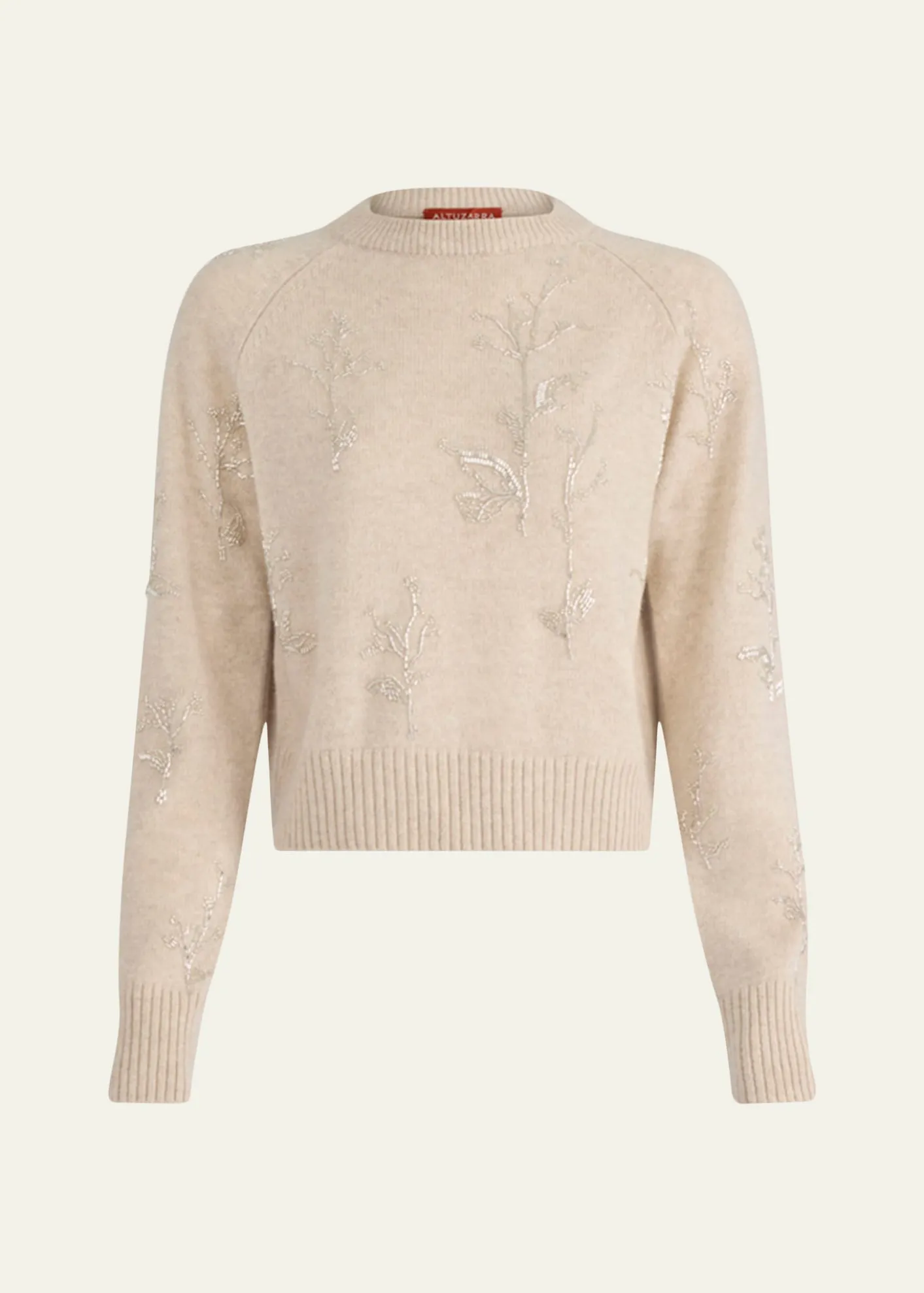 AltuzarraPaulie Beaded Crewneck Sweater