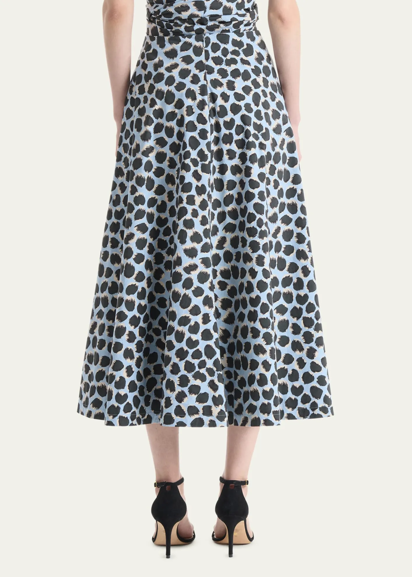 AltuzarraVarda Animal-Print Midi Skirt