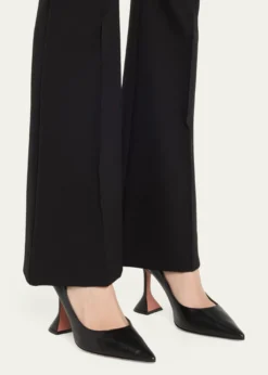 Amina MuaddiAmi Pointed Leather Pumps
