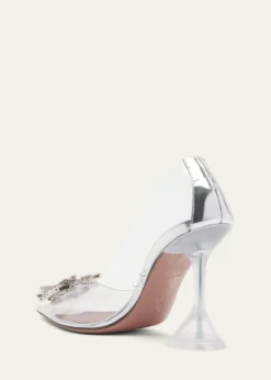 Amina MuaddiBegum Plexi Jewel Pumps