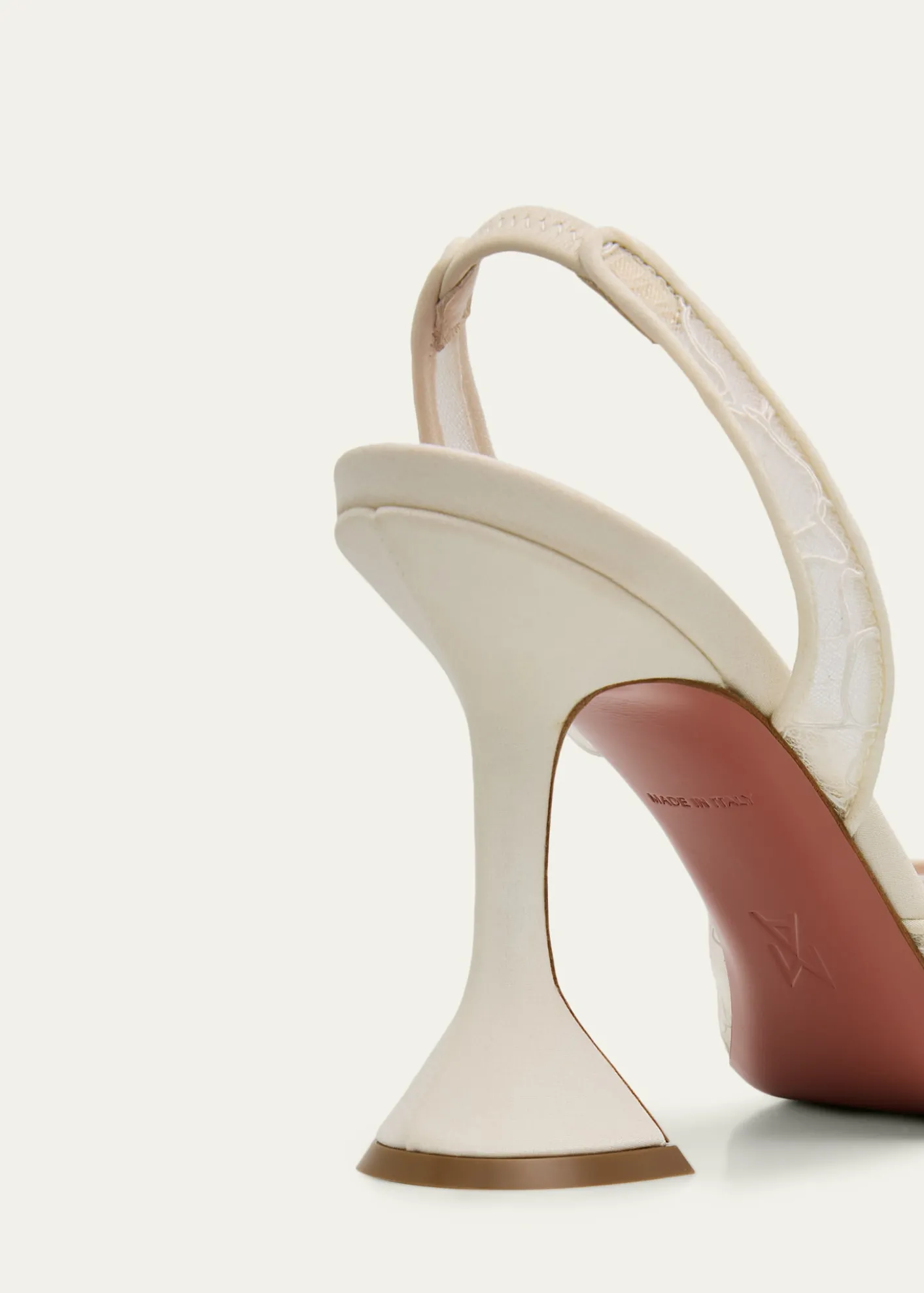 Amina MuaddiHolli Lace Slingback Pumps