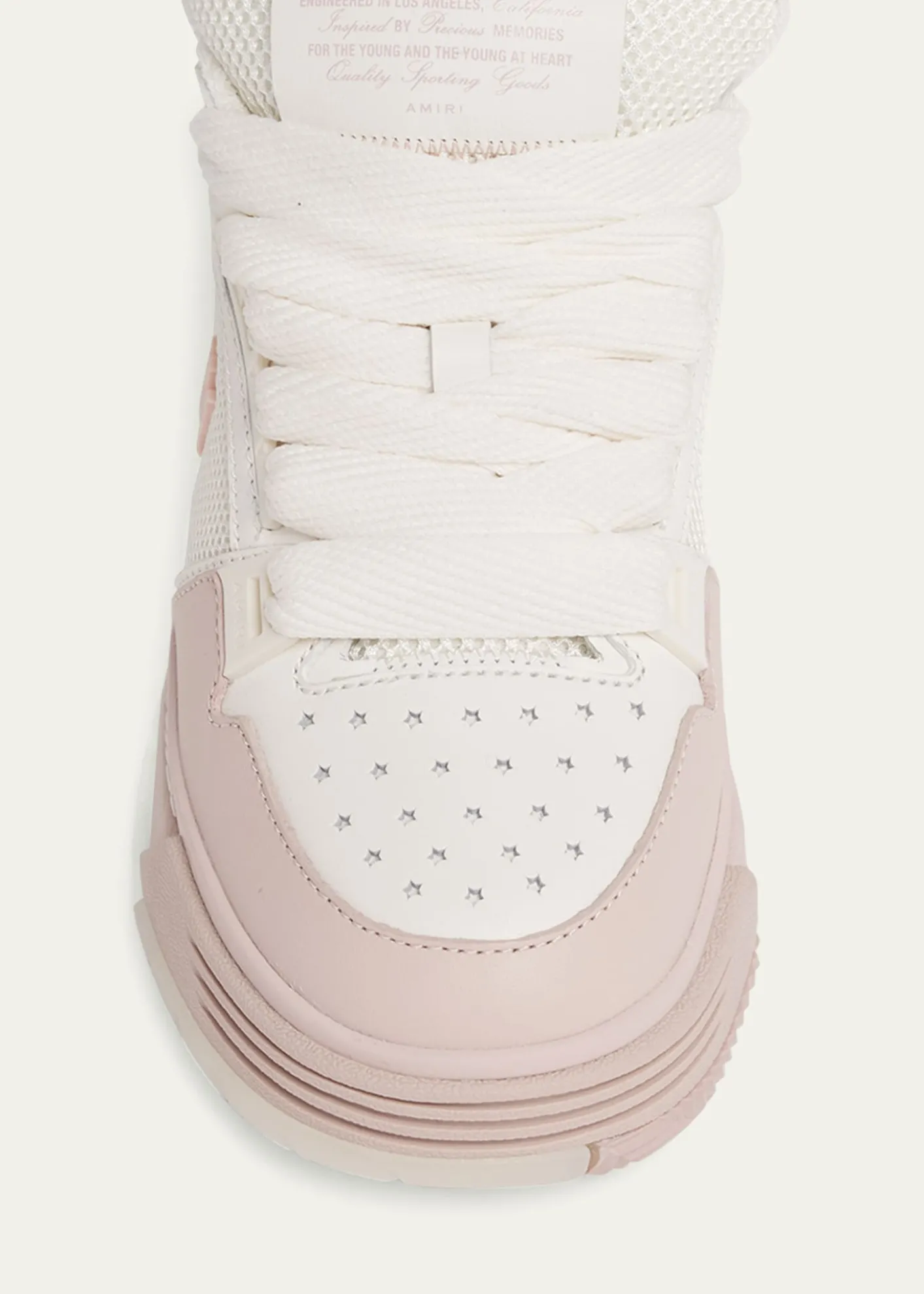 AmiriMA-1 Mesh & Leather Chunky Sneakers