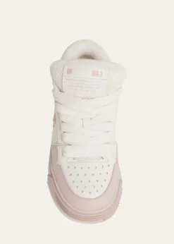 AmiriMA-1 Mesh & Leather Chunky Sneakers