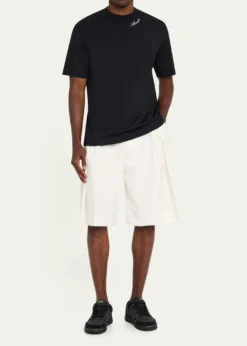 AmiriMen's Cotton and Modal Logo-Crewneck T-Shirt
