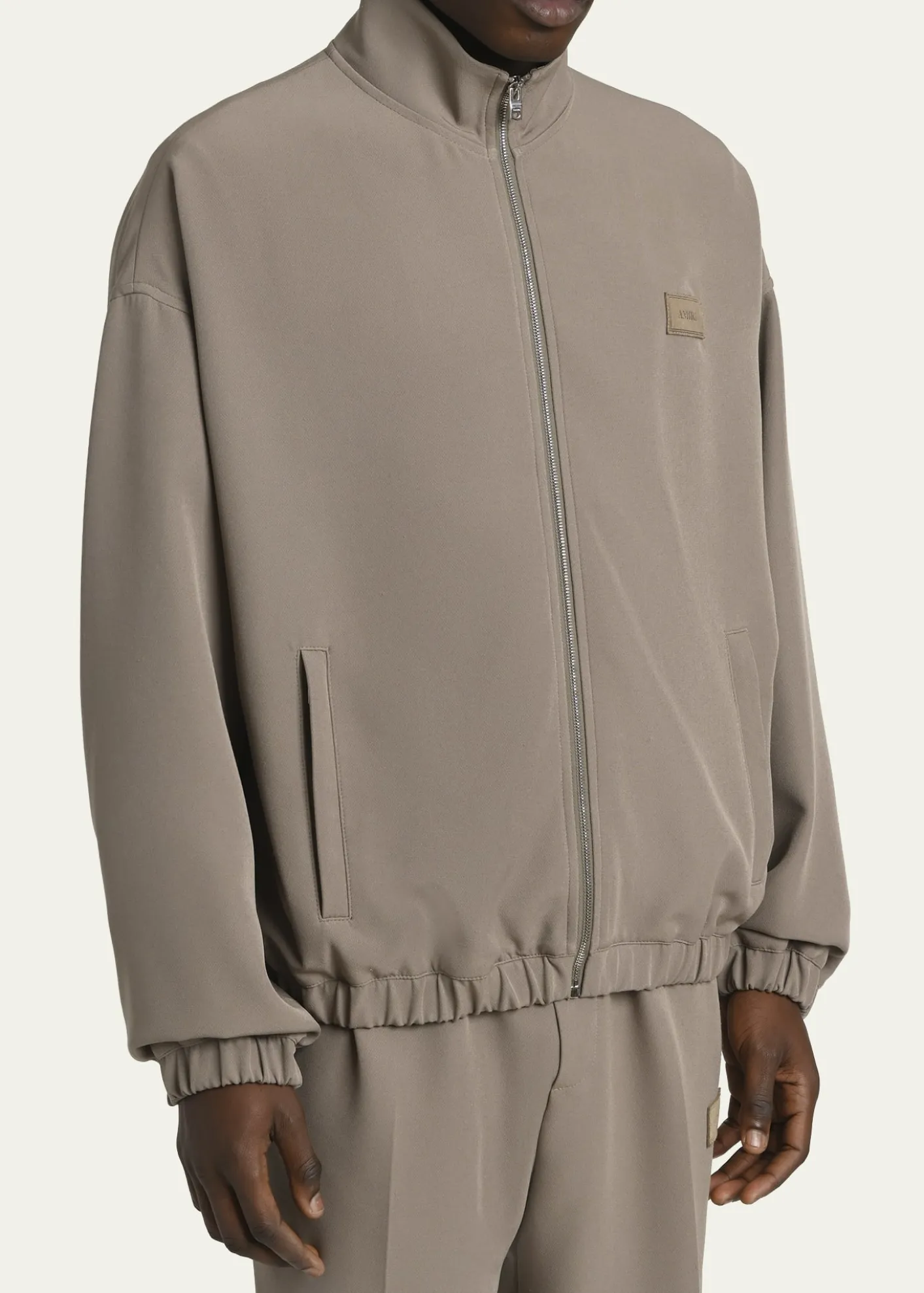 AmiriMen's Logo Patch Full-Zip Blouson