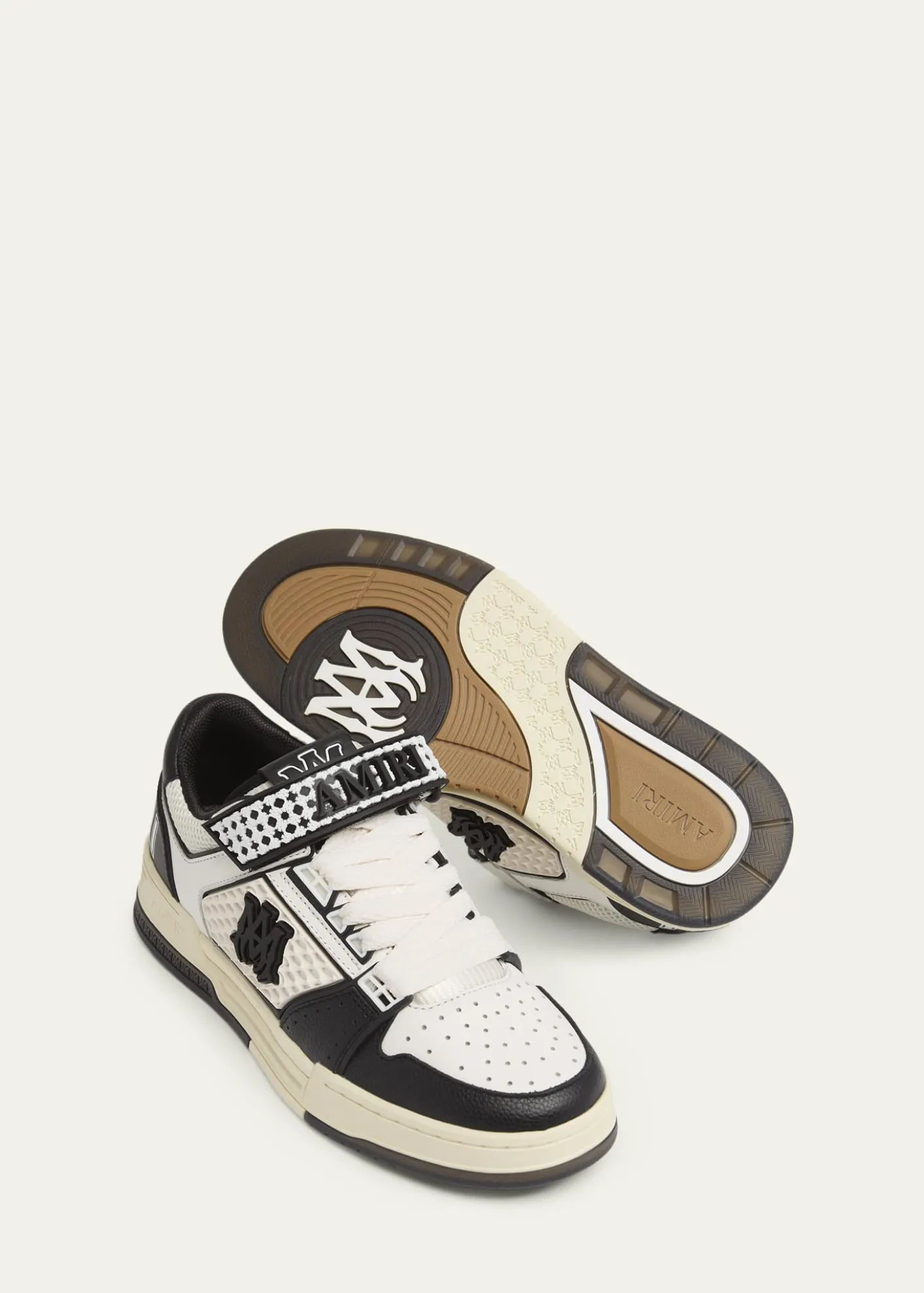AmiriMen's Ma Skyline Mesh and Leather Low-Top Sneakers