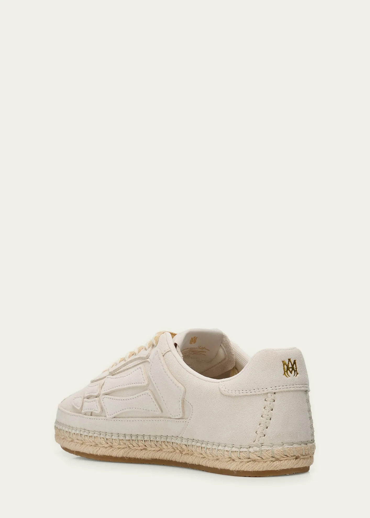 AmiriMen's Skel Suede Espadrilles