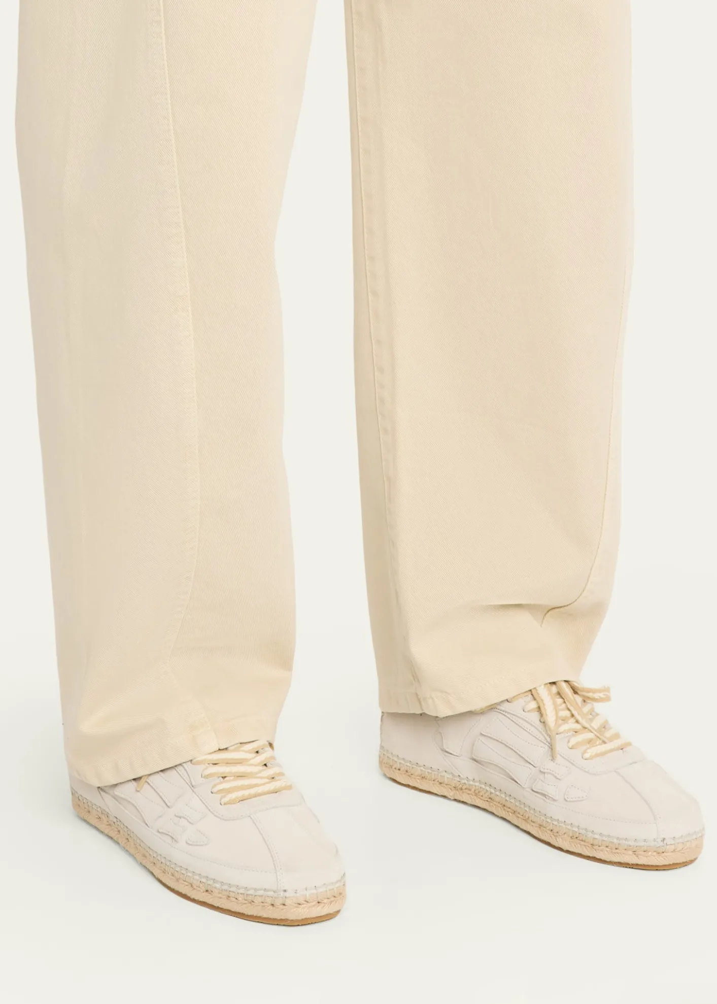 AmiriMen's Skel Suede Espadrilles
