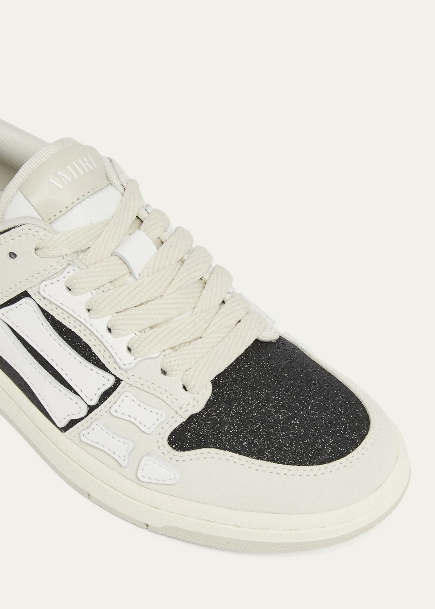AmiriPacific Bones Mixed Leather Sneakers