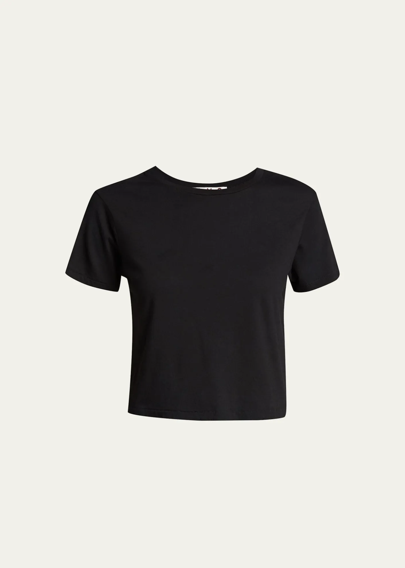 AMO DenimBabe Cropped Crewneck Tee