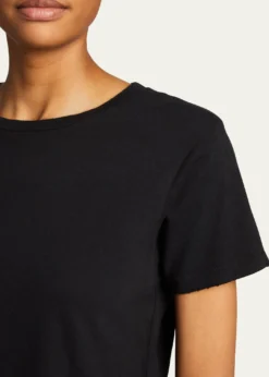 AMO DenimBabe Cropped Crewneck Tee