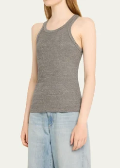 AMO DenimLong Ribbed Tank Top
