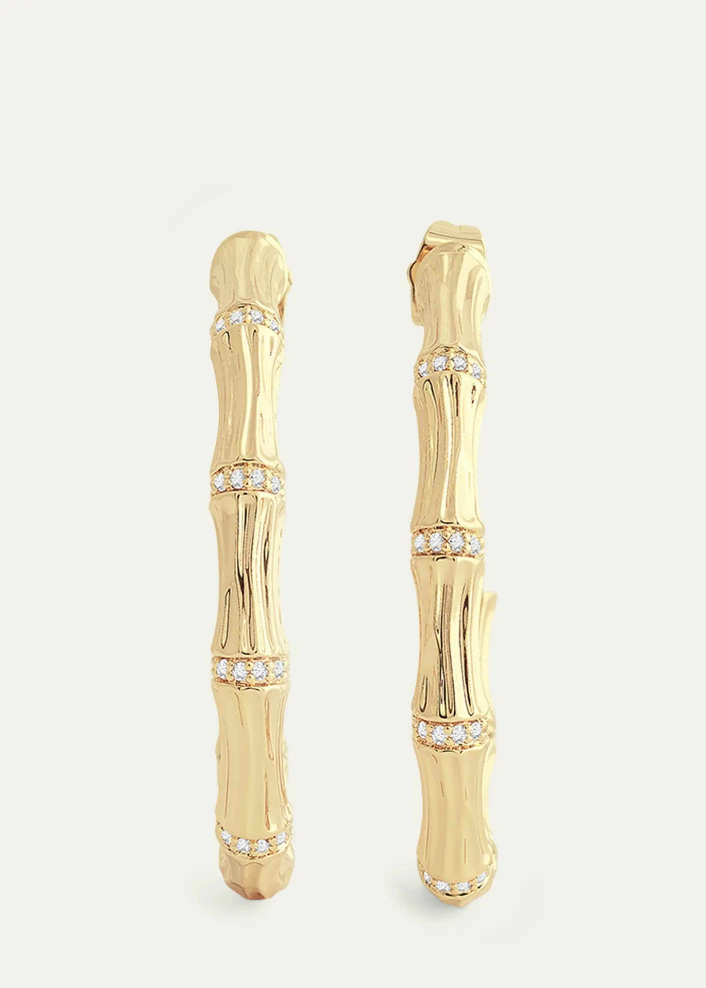 Anabel Aram JewelryBamboo Single Hoop Earrings