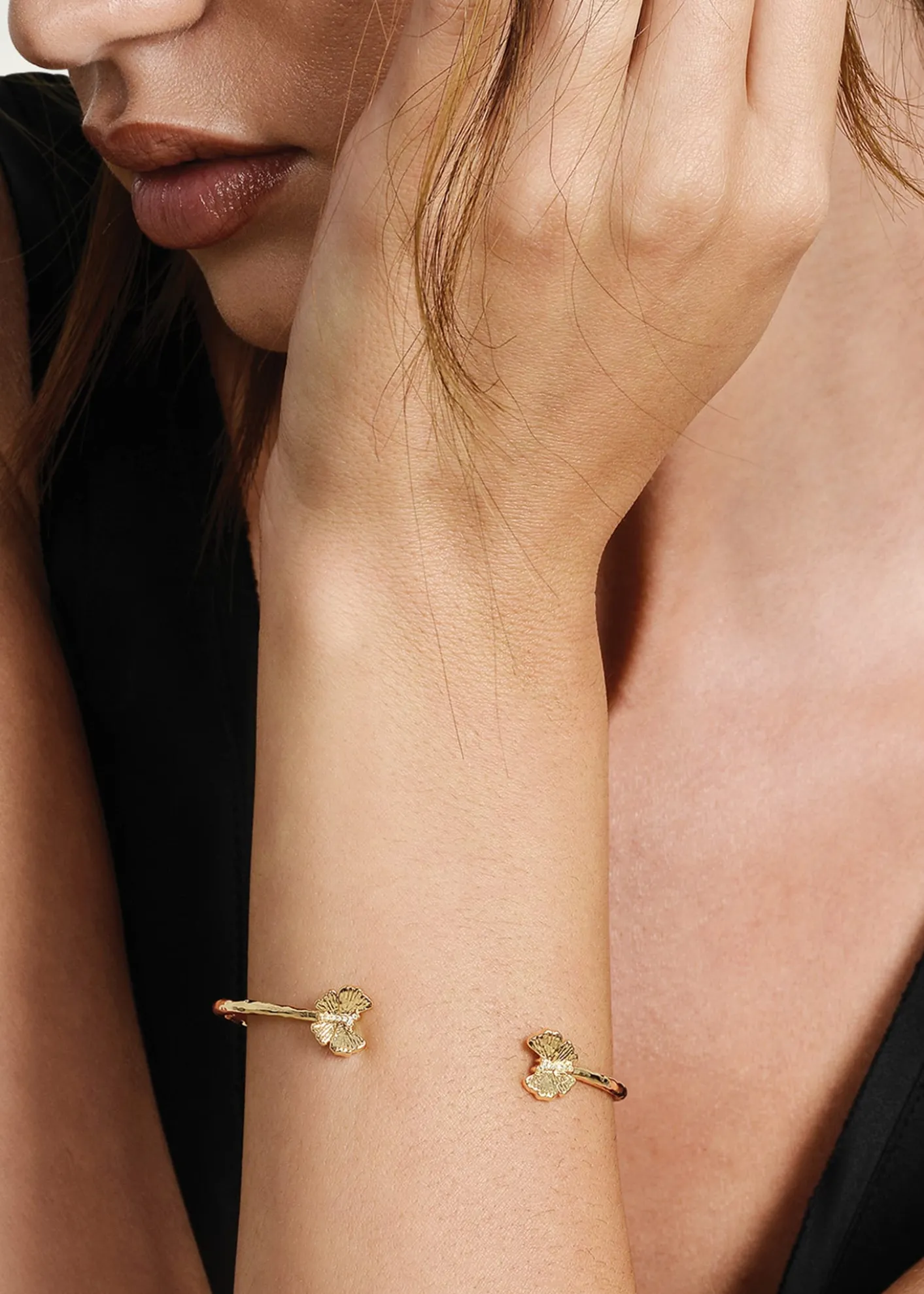 Anabel Aram JewelryButterfly Gold Bangle