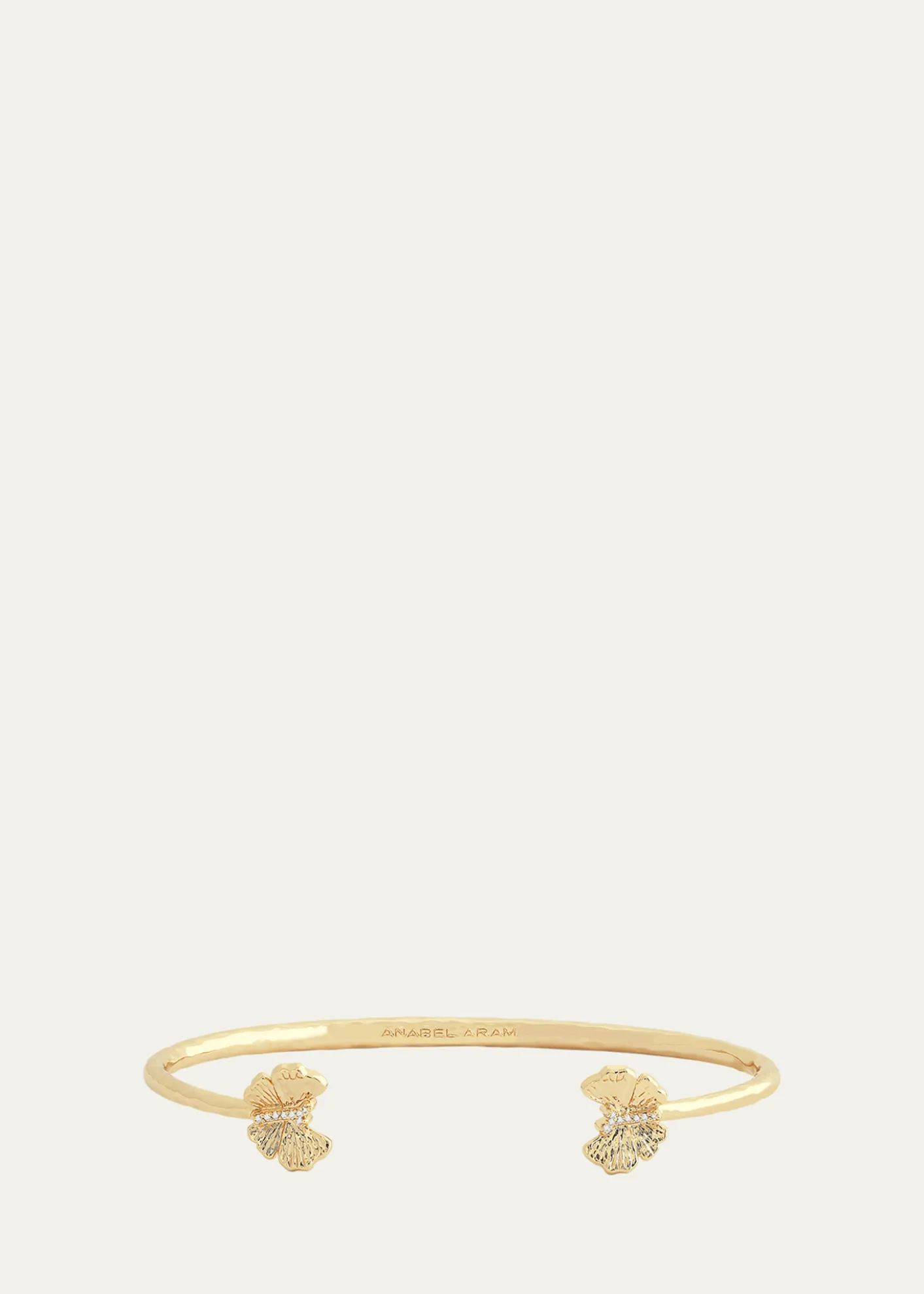 Anabel Aram JewelryCubic Zirconia Butterfly Bangle Bracelet