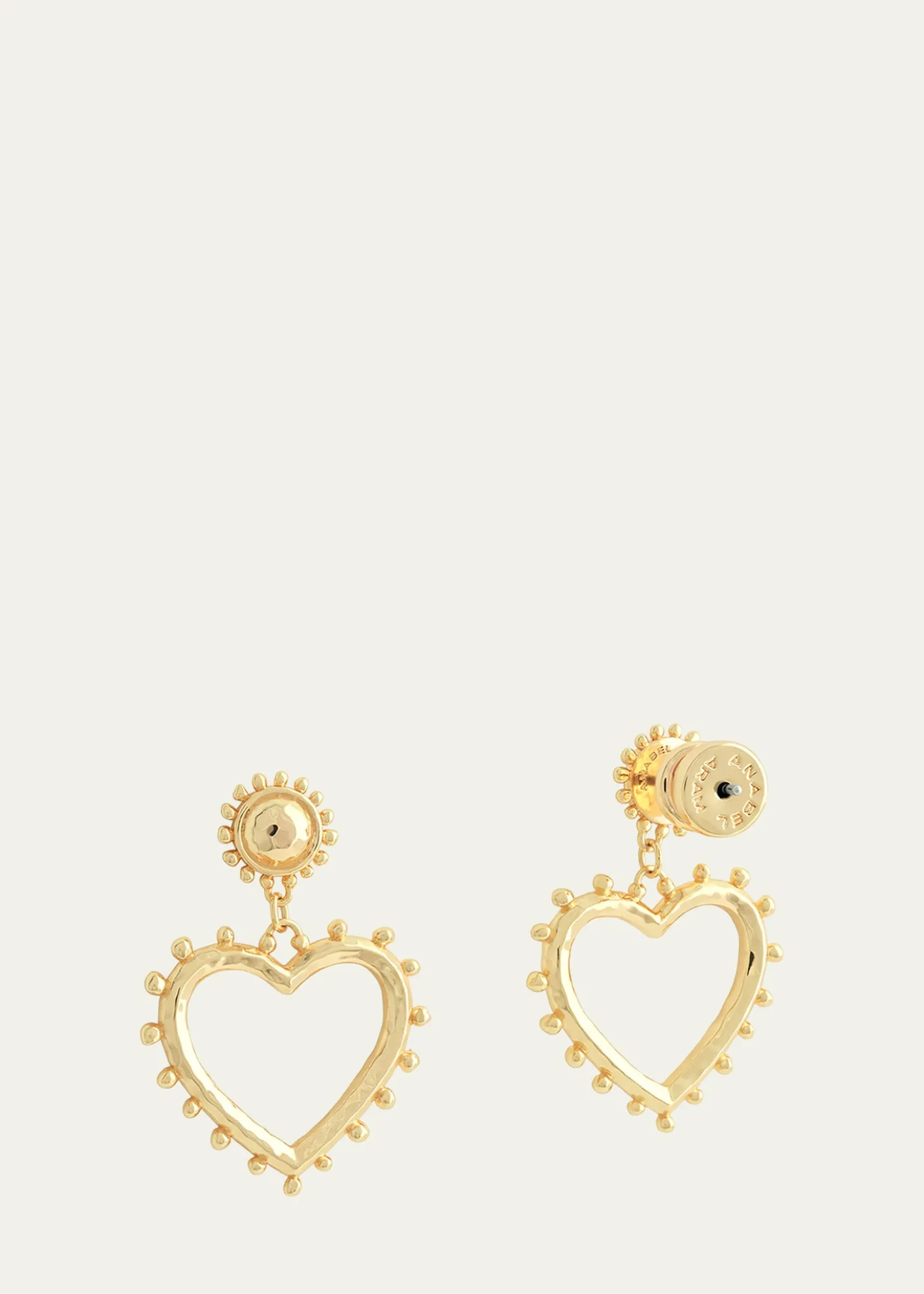 Anabel Aram JewelryHeart Drop Earrings