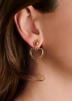 Anabel Aram JewelryHeart Drop Earrings