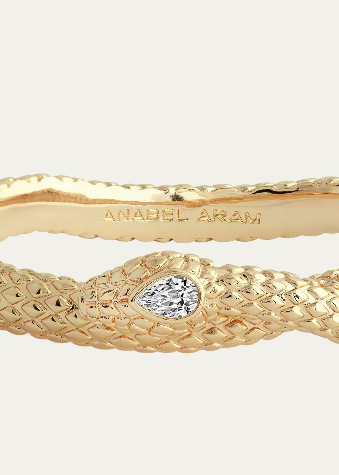 Anabel Aram JewelrySerpent Hinged Bangle