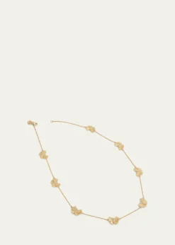 Anabel Aram JewelryButterfly Gold Station Necklace