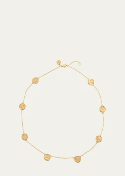 Anabel Aram JewelryButterfly Coin Stationary Necklace