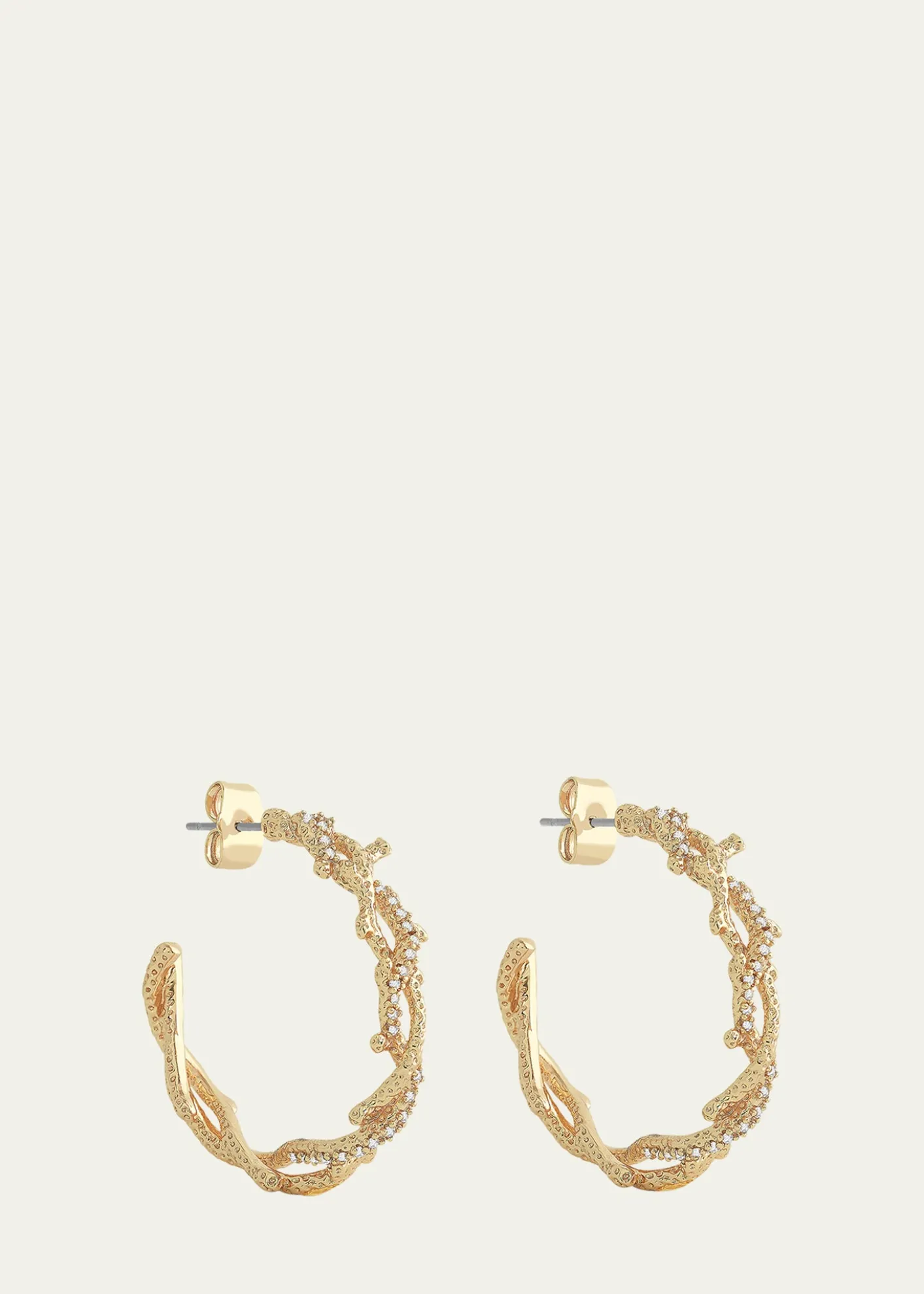 Anabel Aram JewelryCoral Hoop Earrings