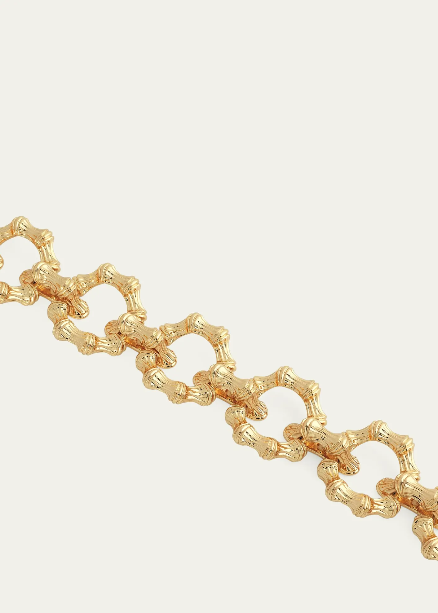 Anabel Aram JewelryCubic Zirconia Bamboo Chain Bracelet