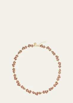 Anabel Aram JewelryCubic Zirconia Orchid Necklace