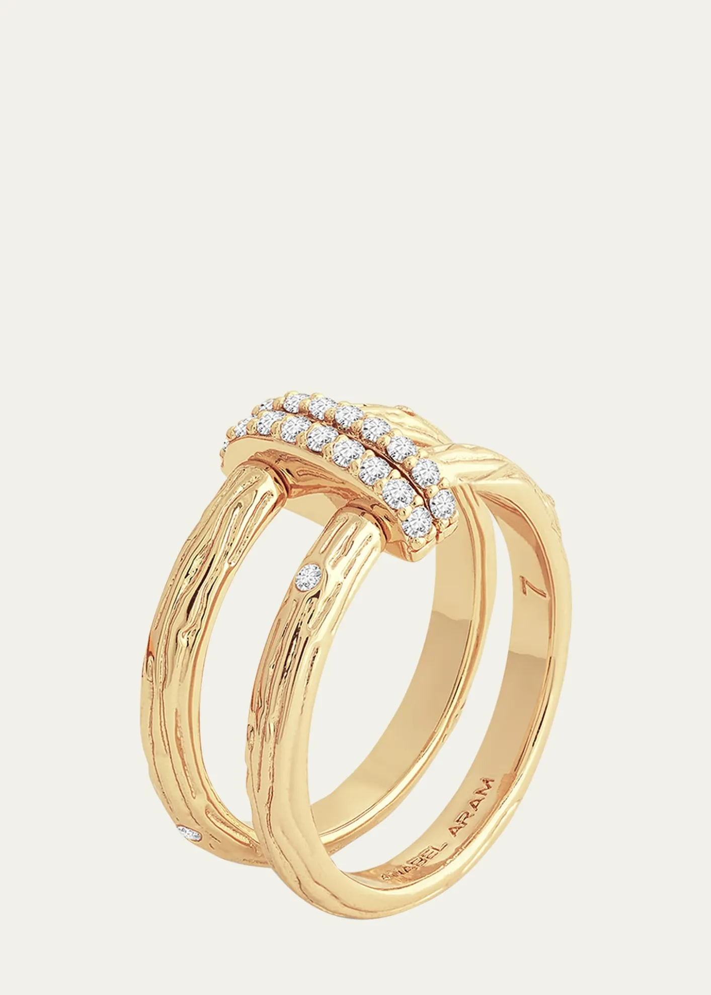 Anabel Aram JewelryEnchanted Forest Chain Double Ring