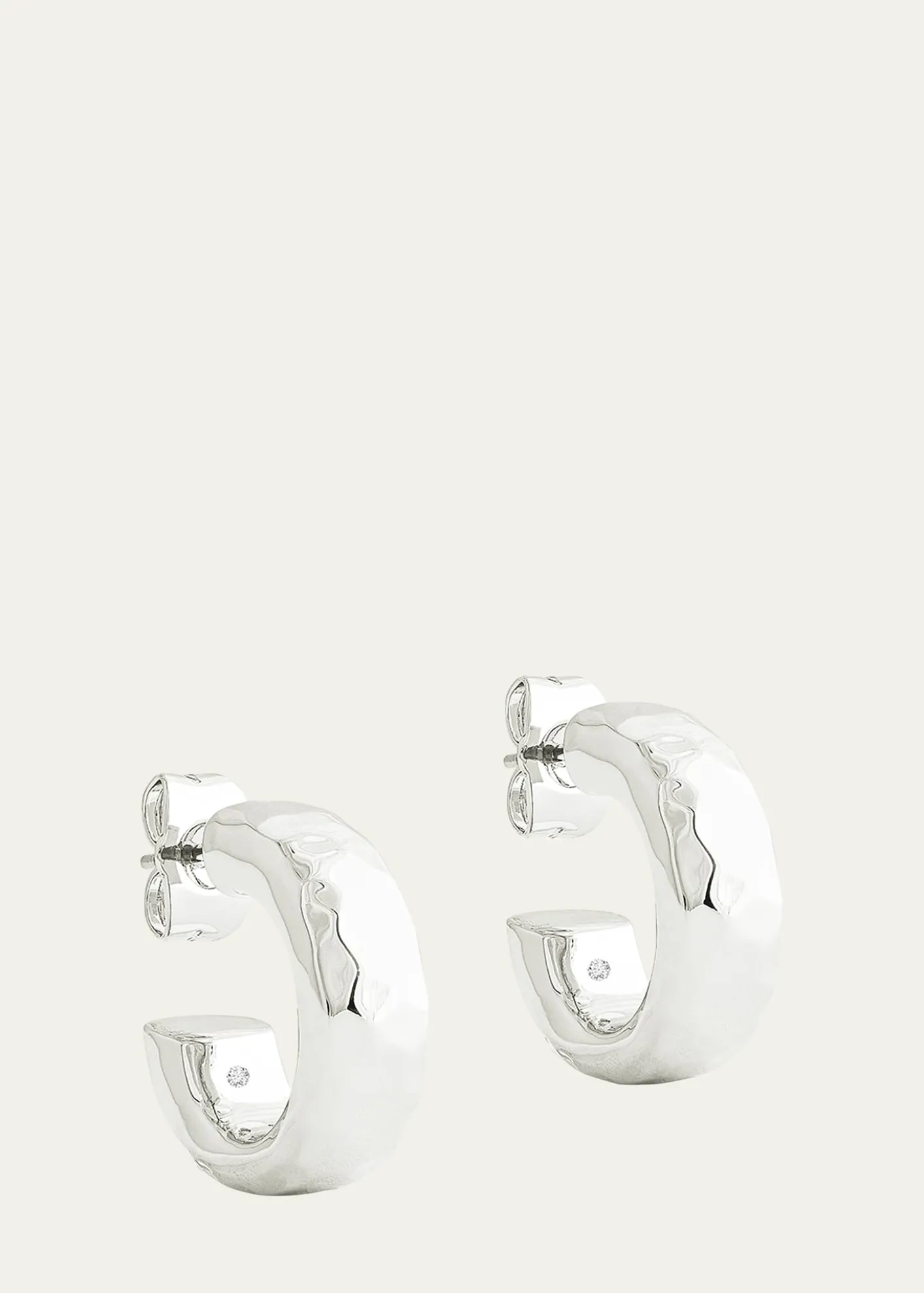Anabel Aram JewelryFarrier Huggie Hoop Earrings