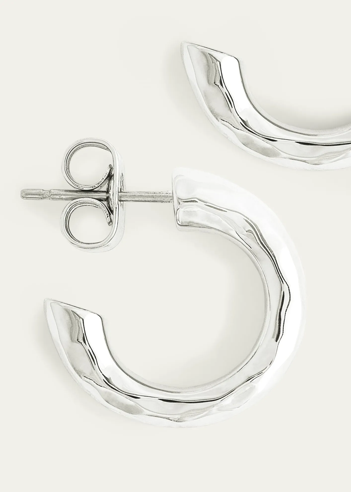 Anabel Aram JewelryFarrier Huggie Hoop Earrings